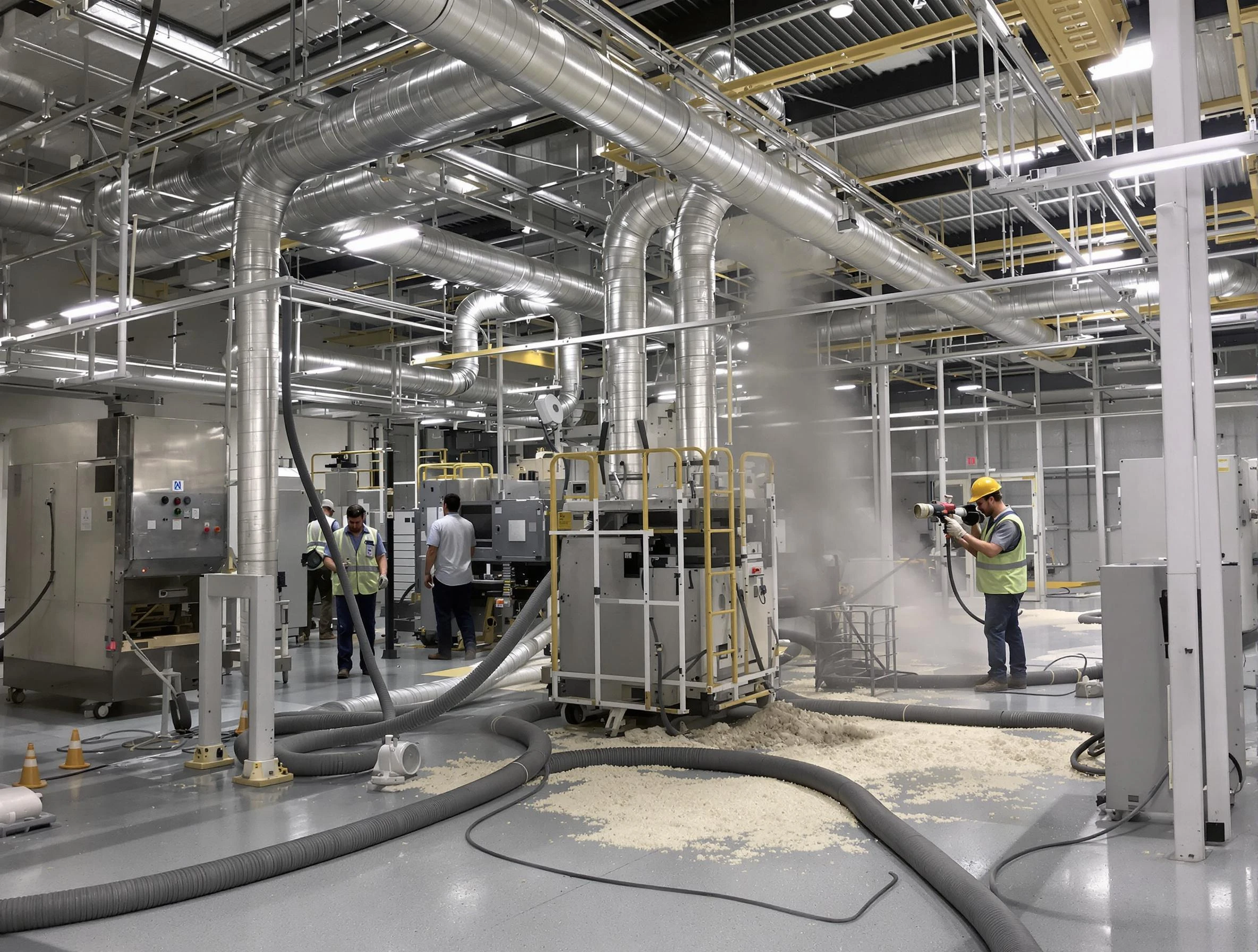 Heavy-duty industrial duct cleaning by Layton Air Duct Cleaning in Layton