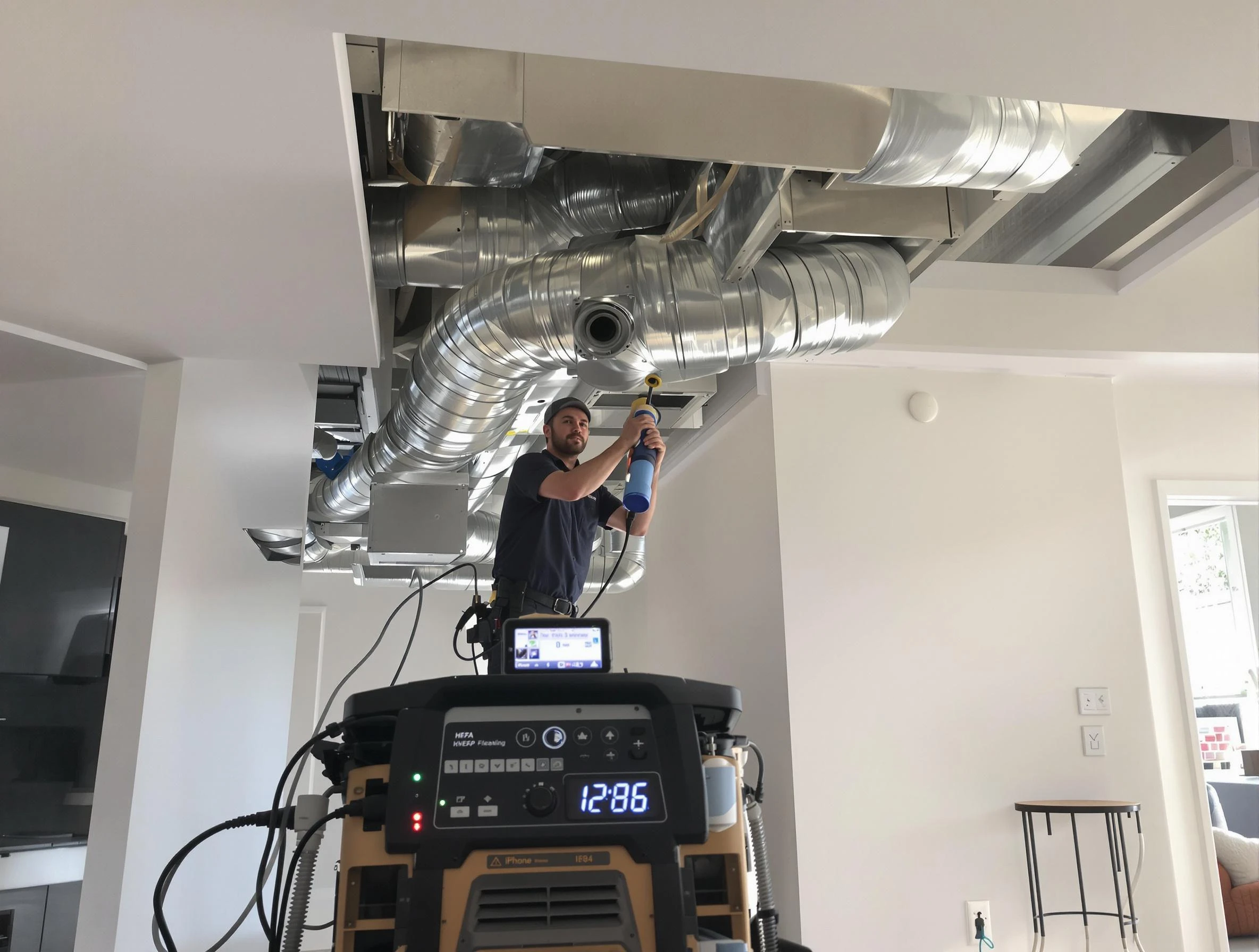 Advanced pure air duct cleaning by Layton Air Duct Cleaning in Layton